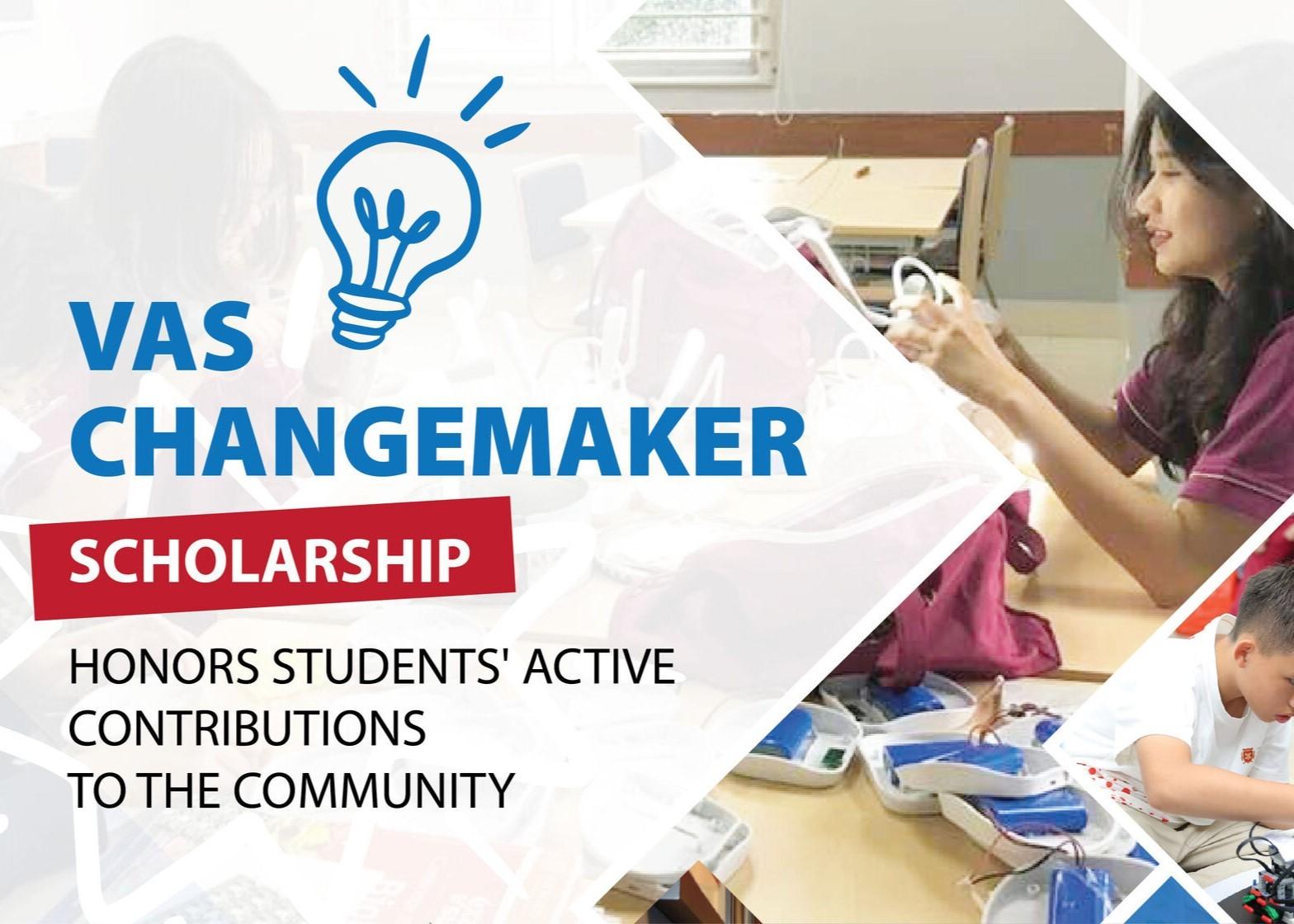 Học bổng “VAS Changemaker Scholarship” vinh danh học sinh đóng góp tích cực cho cộng đồng