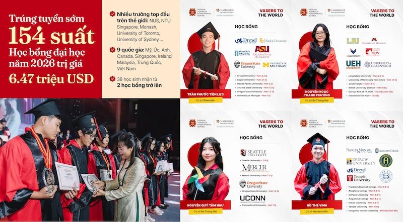 Hành trình thành công của con bắt đầu từ một lựa chọn đúng hôm nay