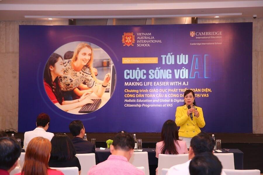 VAS tiên phong chuyển đổi số, tích hợp AI vào giảng dạy cho học sinh