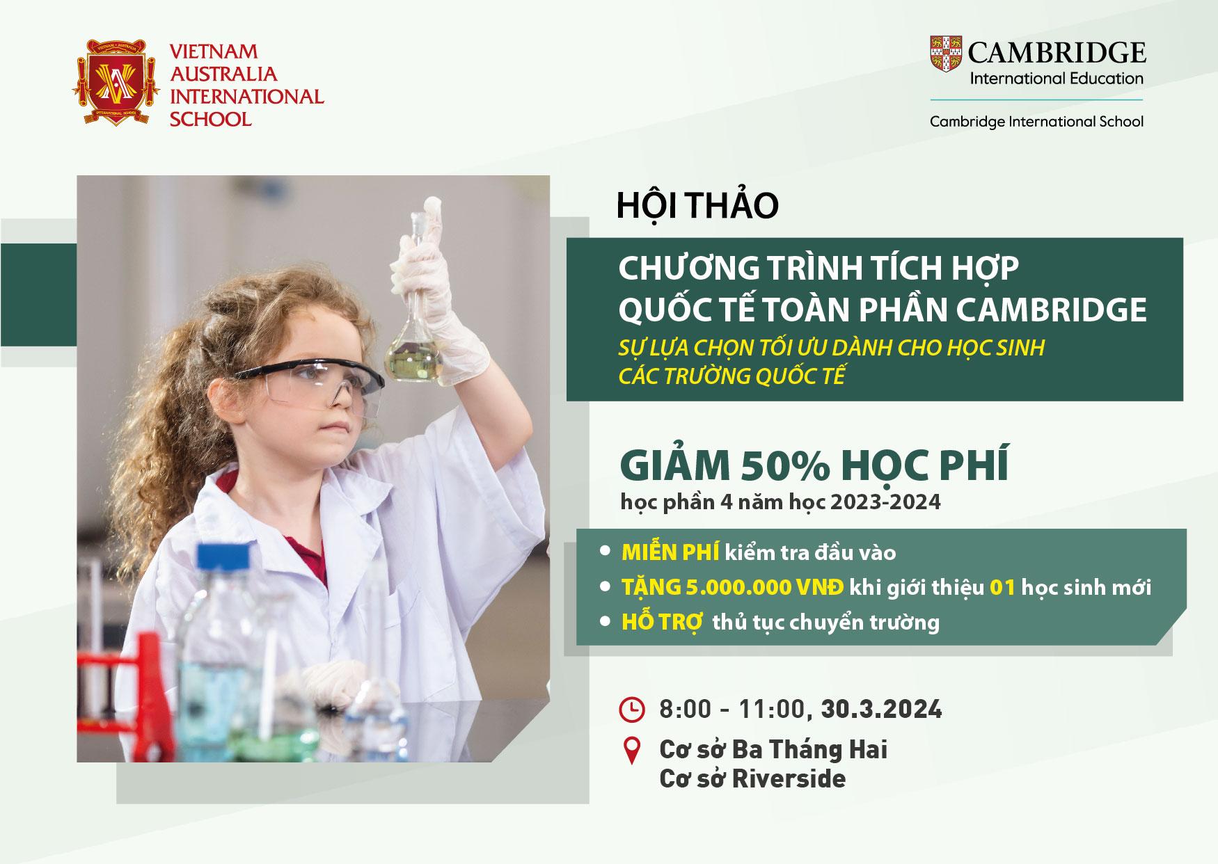 Ưu đãi cho học sinh mới đăng ký chương trình CAPI năm học 2023-2024