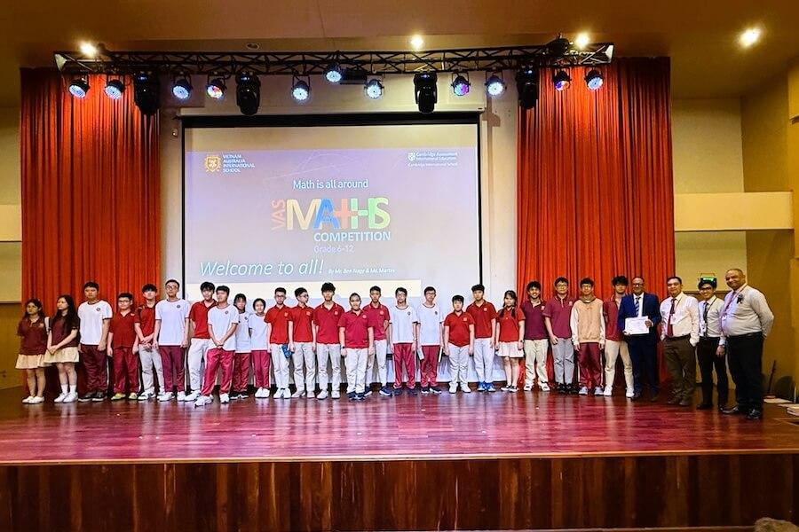 VAS Math Competition 2024-2025: Tôn vinh các nhà toán học trẻ xuất sắc