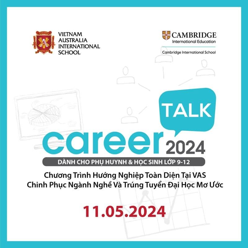 Join VAS’s ‘Career Talk’ for parents: Helping your child secure admission to their dream university